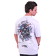 Camiseta Snake Branca - Dark Lab