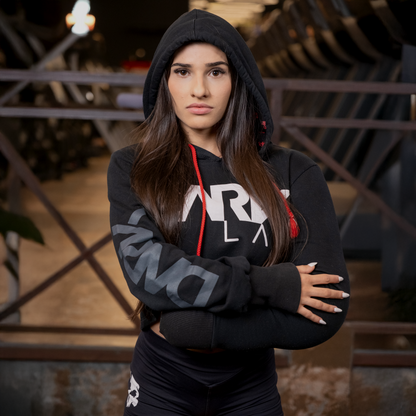 Moletom Cropped Feminino - Dark Lab