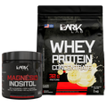 Magnésio Inositol 300g + Whey Protein Concentrado 1KG - Dark Lab