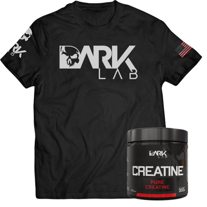 Kit Creatina Pura + Camiseta Dry-fit 2.0 - Dark Lab