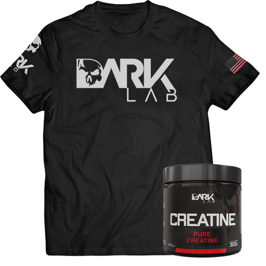 Kit Creatina Pura + Camiseta Dry-fit 2.0 - Dark Lab