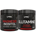 Kit Magnésio Inositol + L-Glutamine Dark Lab | Regeneração e Desempenho Avançado