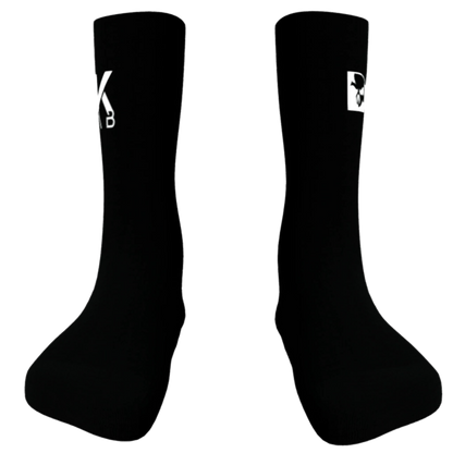 Pares de Meias Preta Personalizadas Dark Lab