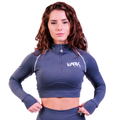 Cropped Manga Longa Dark Lab