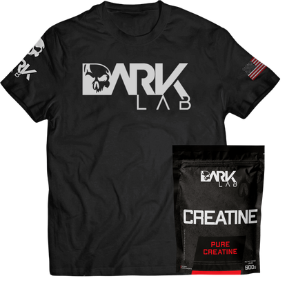 Kit Creatina Pura + Camiseta Dry-fit 2.0 - Dark Lab