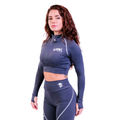 Cropped Manga Longa Dark Lab