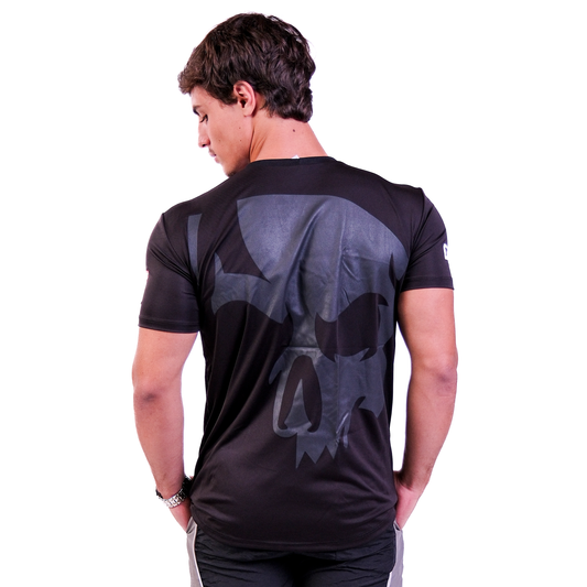 Camiseta Caveira Dry-Fit 2.0 - Dark Lab