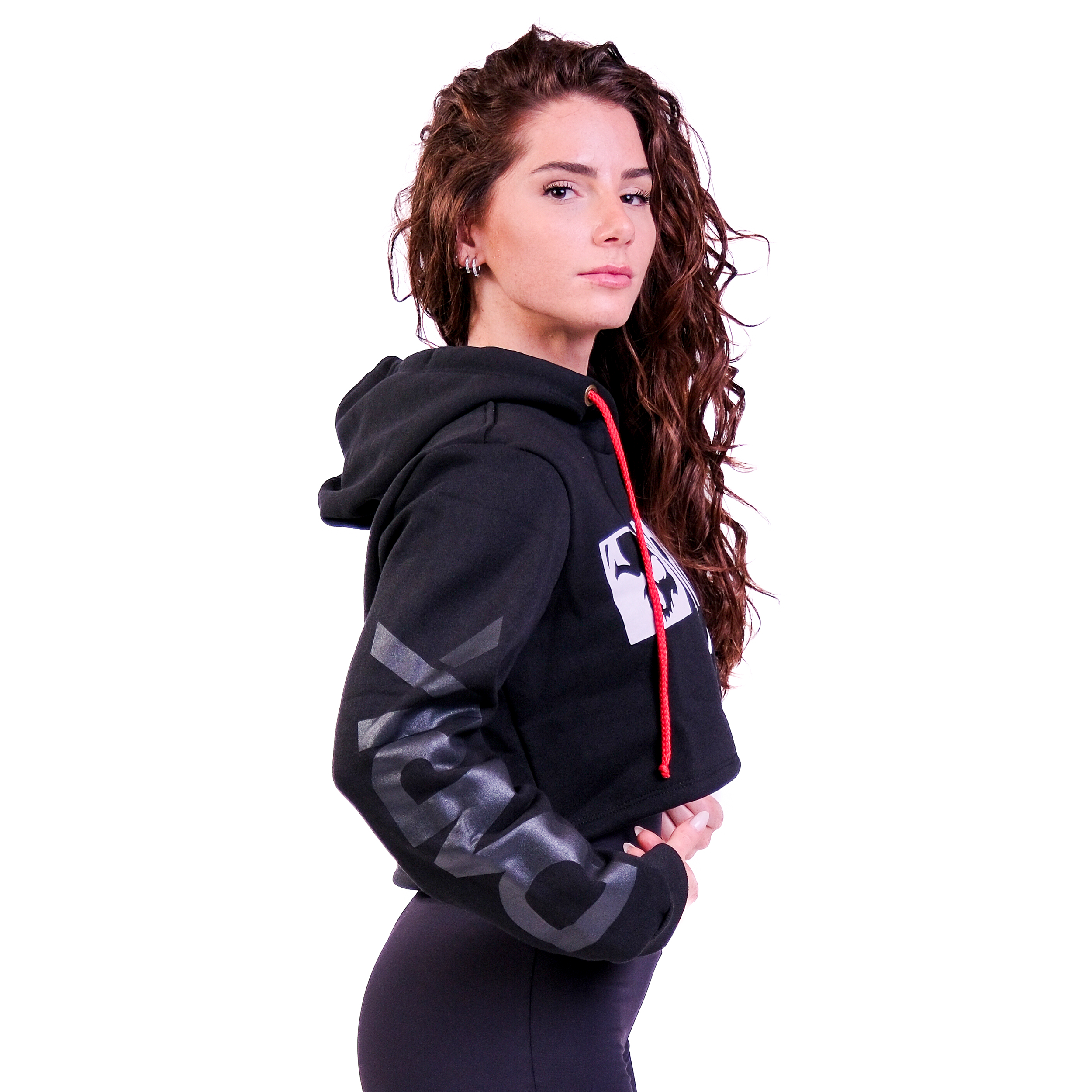 Moletom Cropped Feminino - Dark Lab
