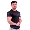 Camiseta Dry-fit Preta Caveira Dark Lab