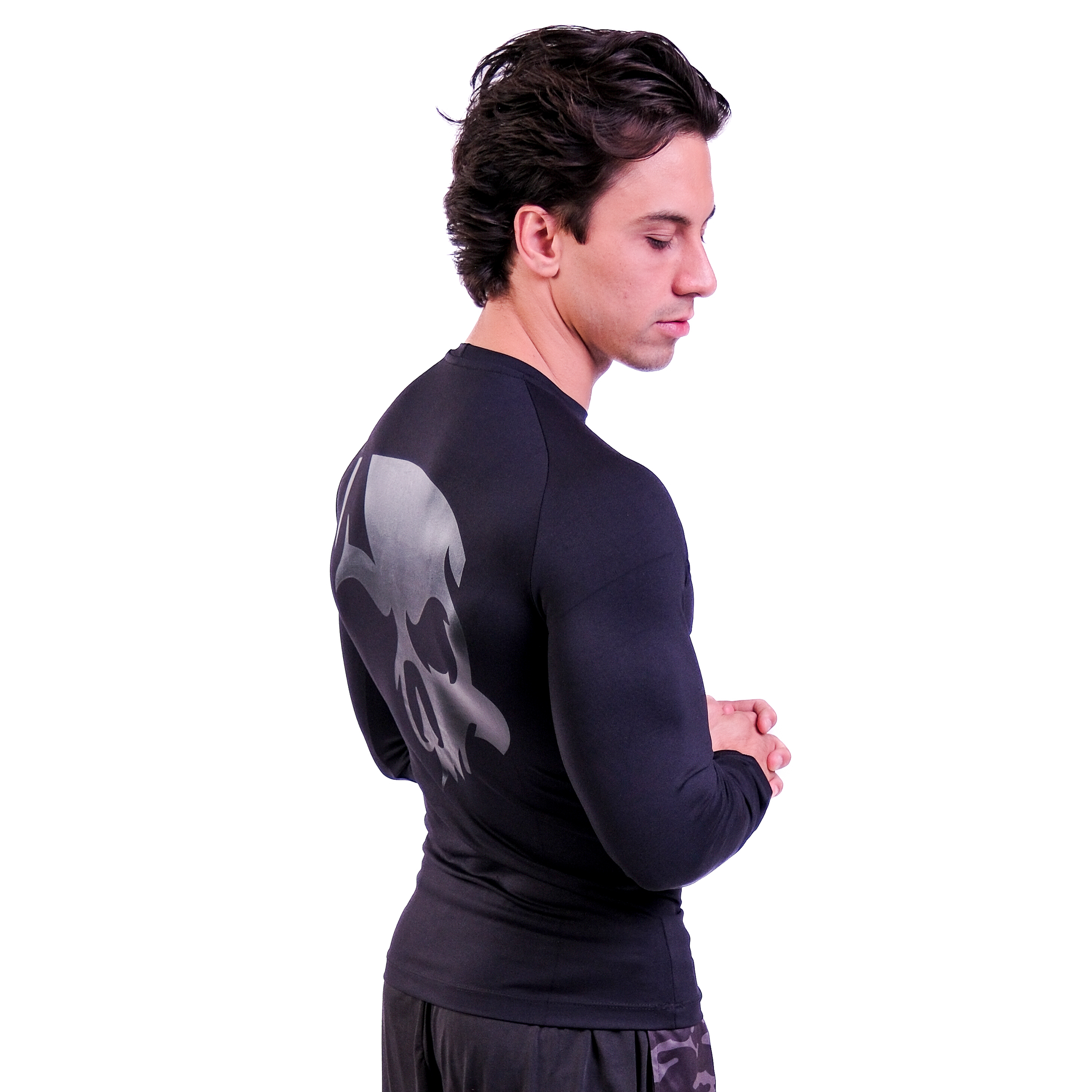 Camiseta Compressão Manga Longa Dark Lab