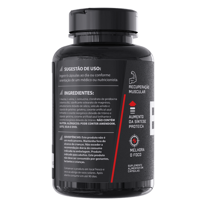 BCAA 3:1:1 60 Capsulas - Dark Lab