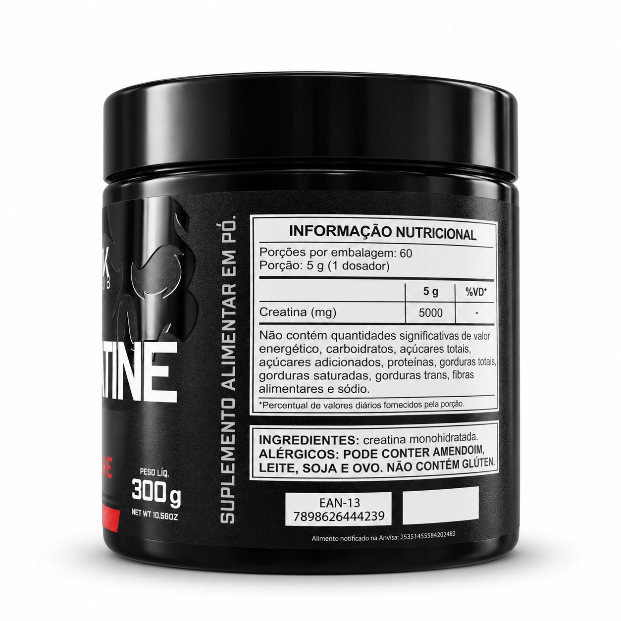 Dark Performance | Creatina, Whey, BCAA + Coqueteleira