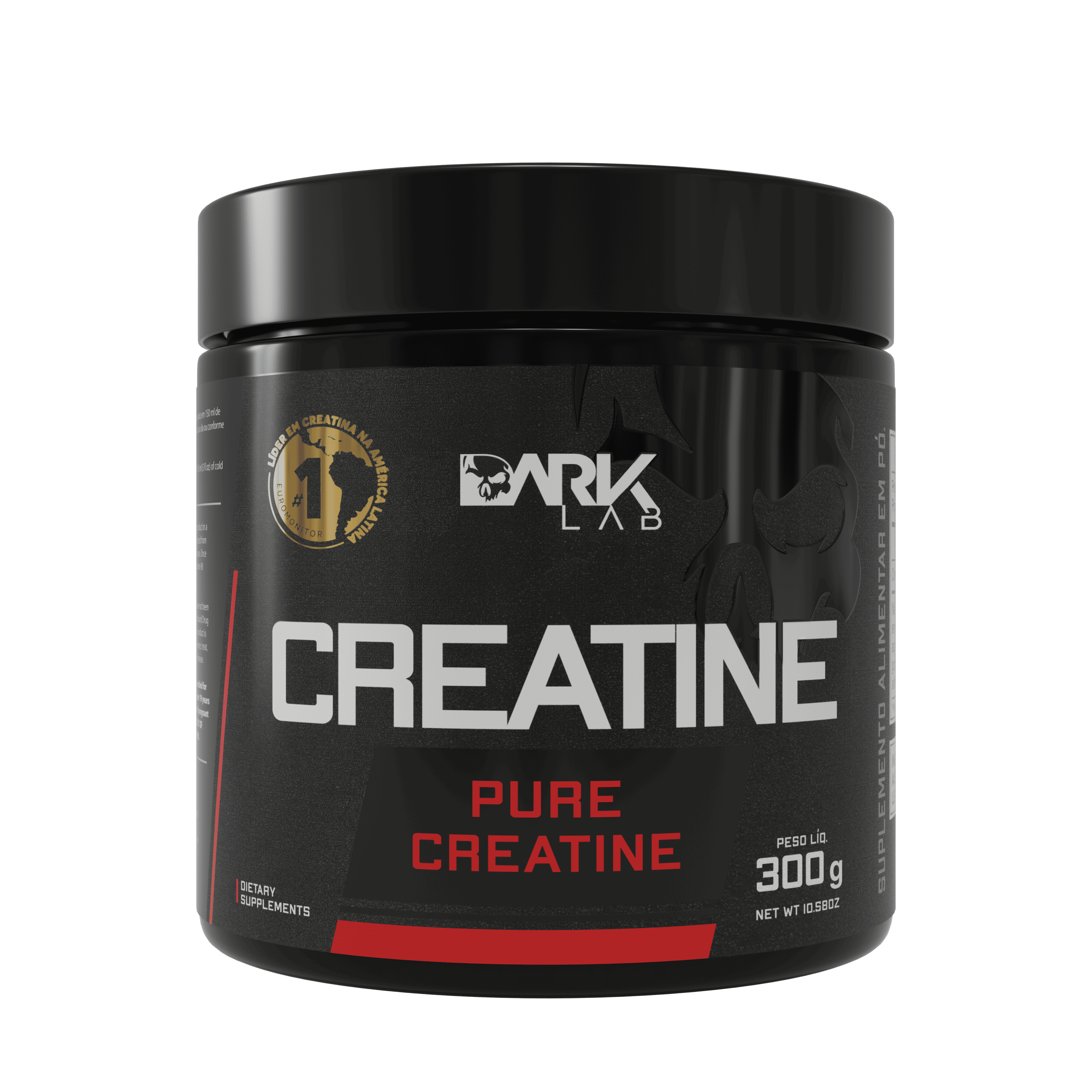 Creatina 300g Dark Lab | Mais Força e Resistência