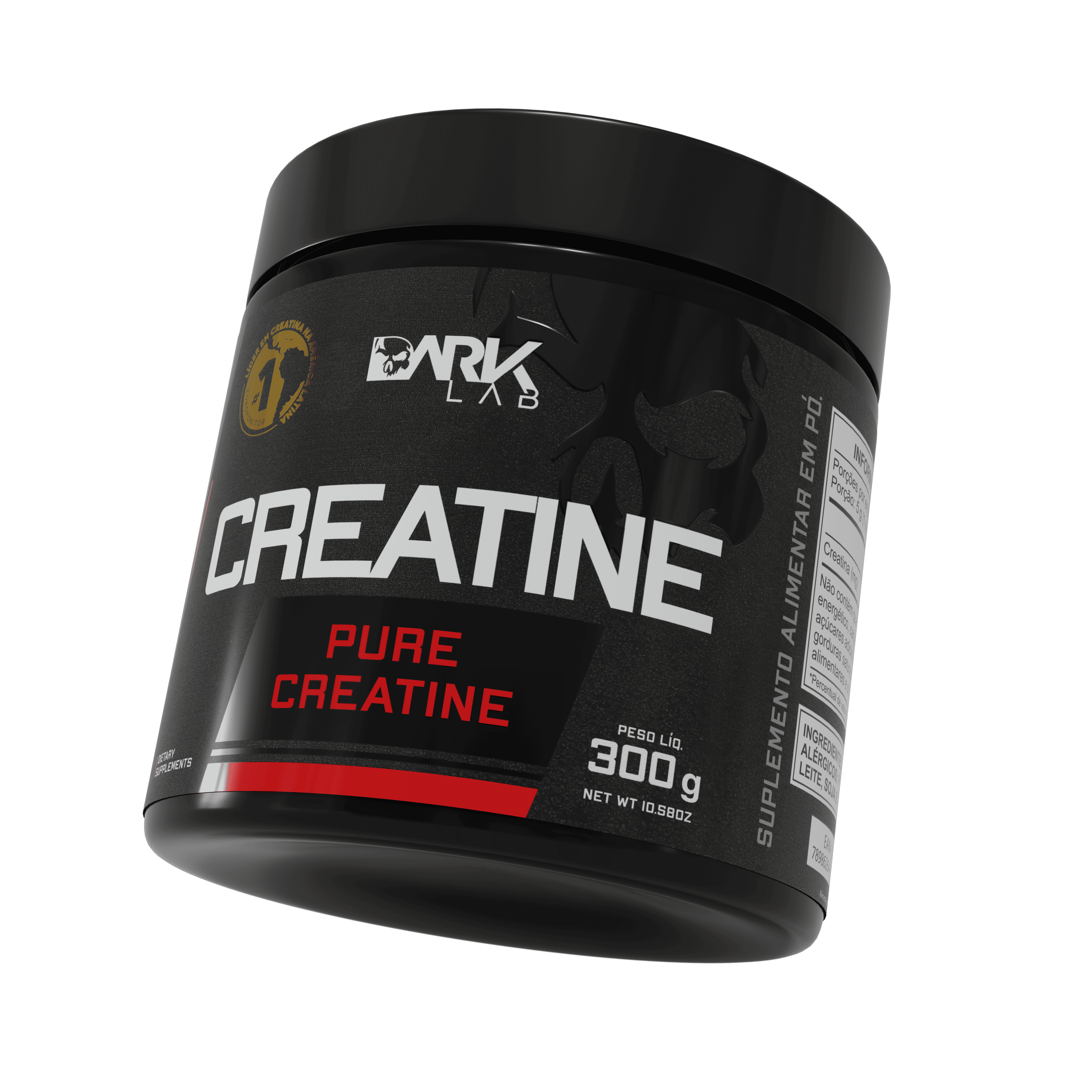 Creatina 300g Dark Lab | Mais Força e Resistência