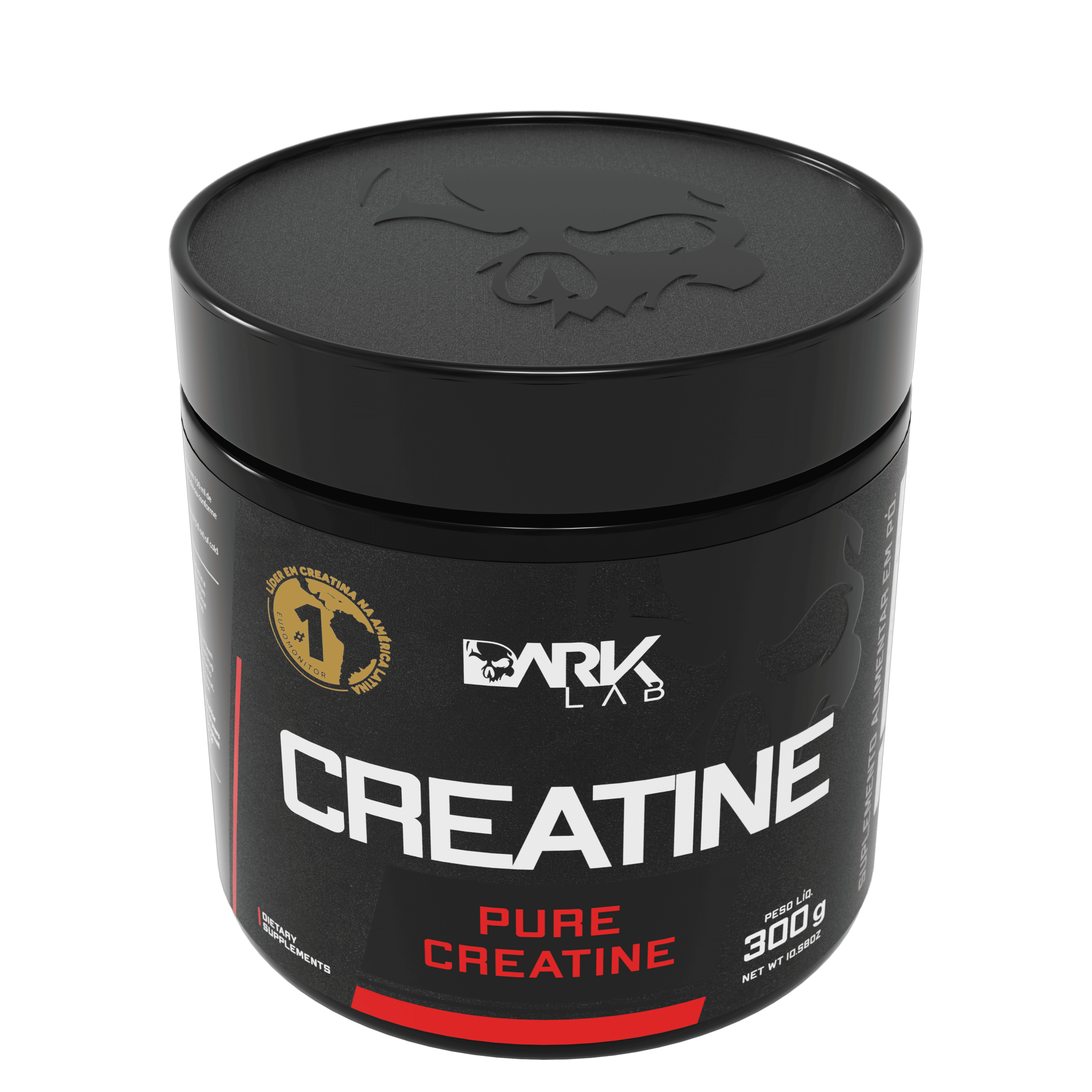 Creatina 300g Dark Lab | Mais Força e Resistência