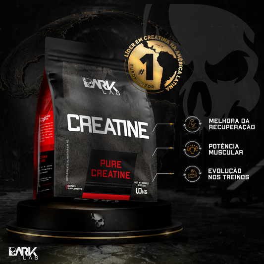 Creatina 1kg Dark Lab Refil | Força e Performance