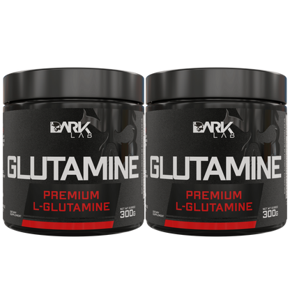 Kit 2x L-Glutamine 300g Dark Lab