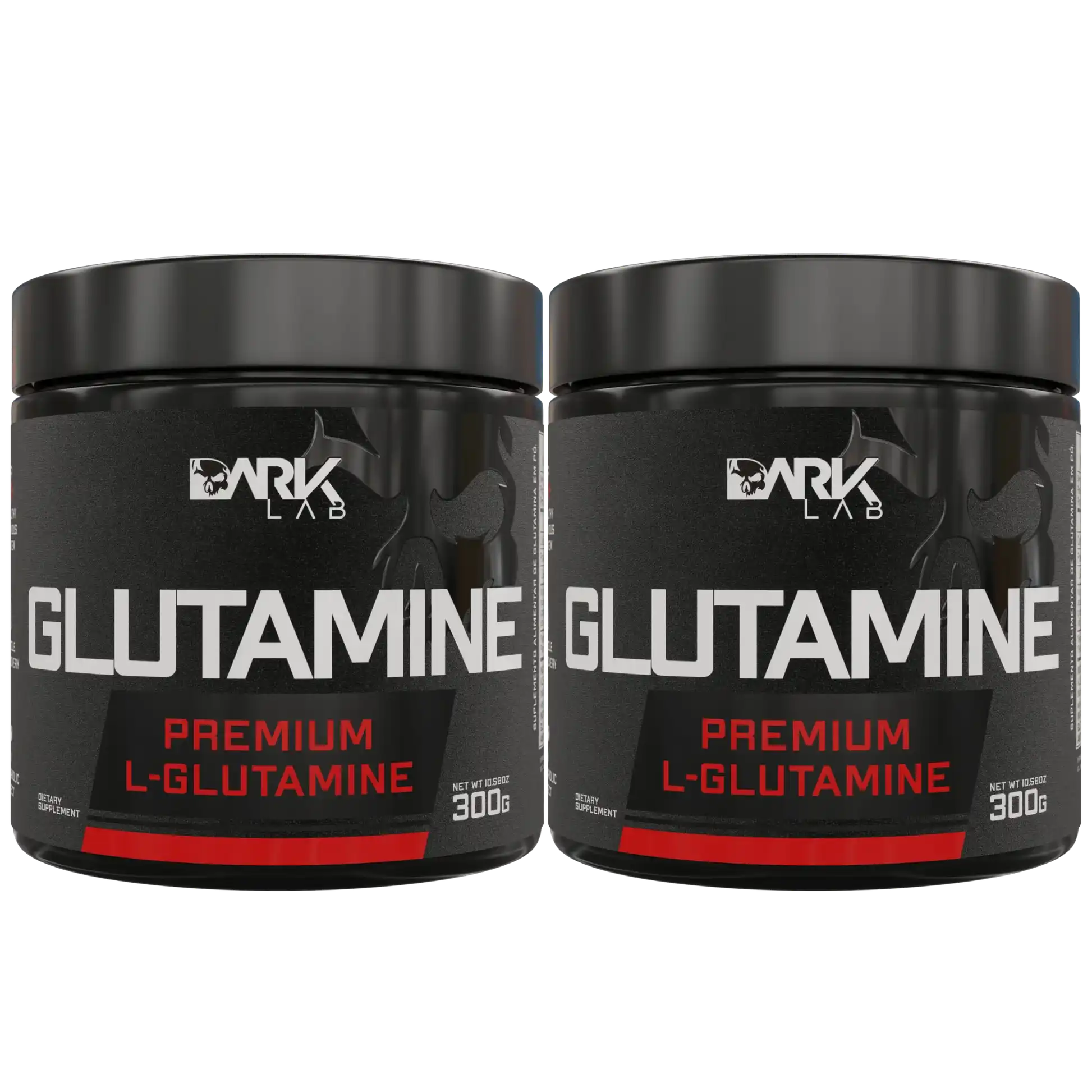 Kit 2x L-Glutamine 300g Dark Lab