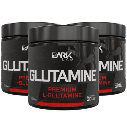 Kit 3x L-Glutamine 300g Dark Lab