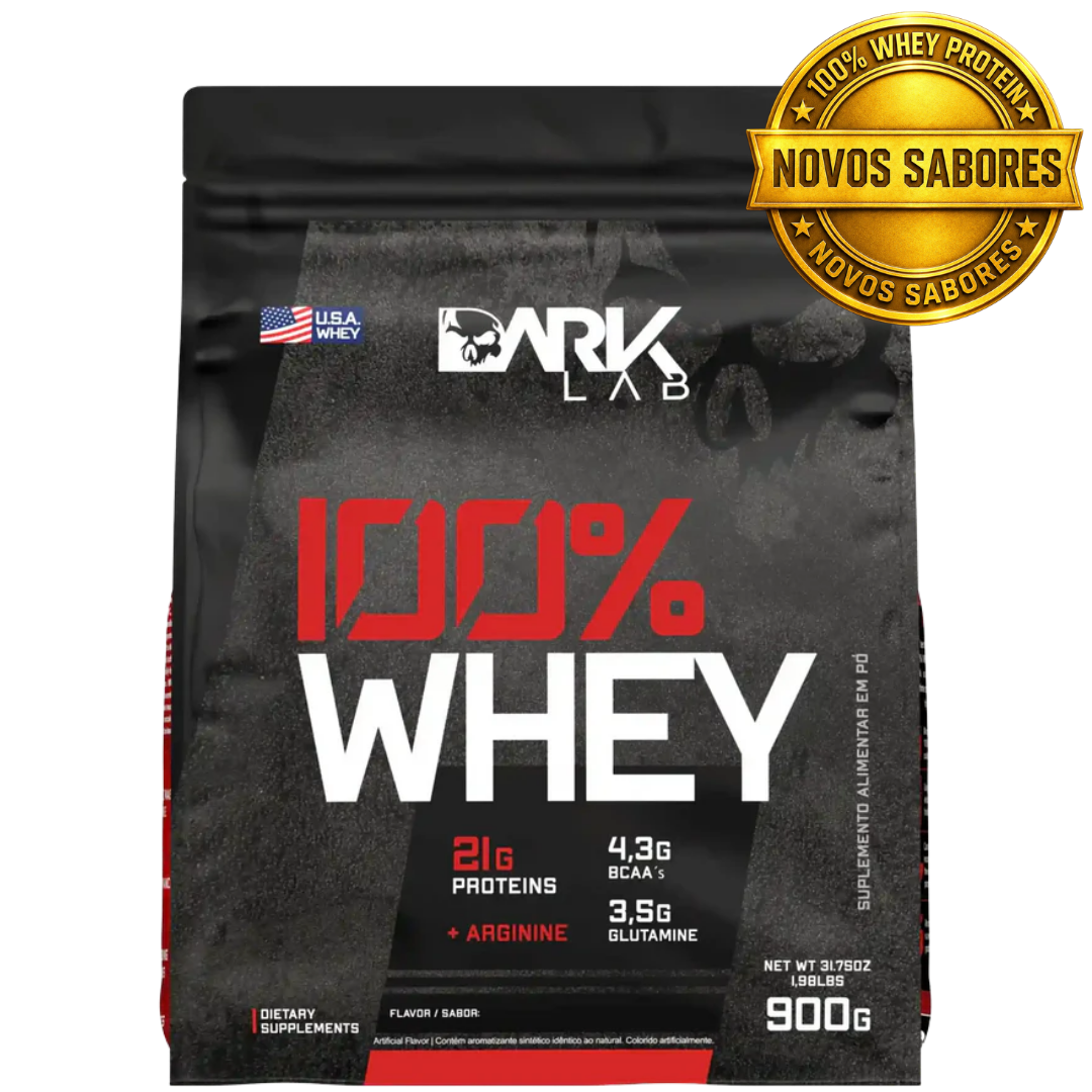 100% Whey Protein Refil 900g - Dark Lab
