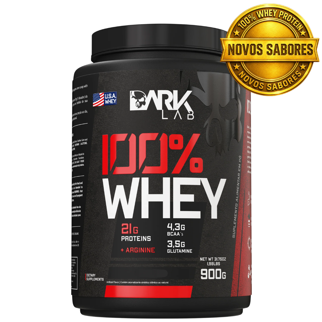 100% Whey Protein Pote 900g - Dark Lab