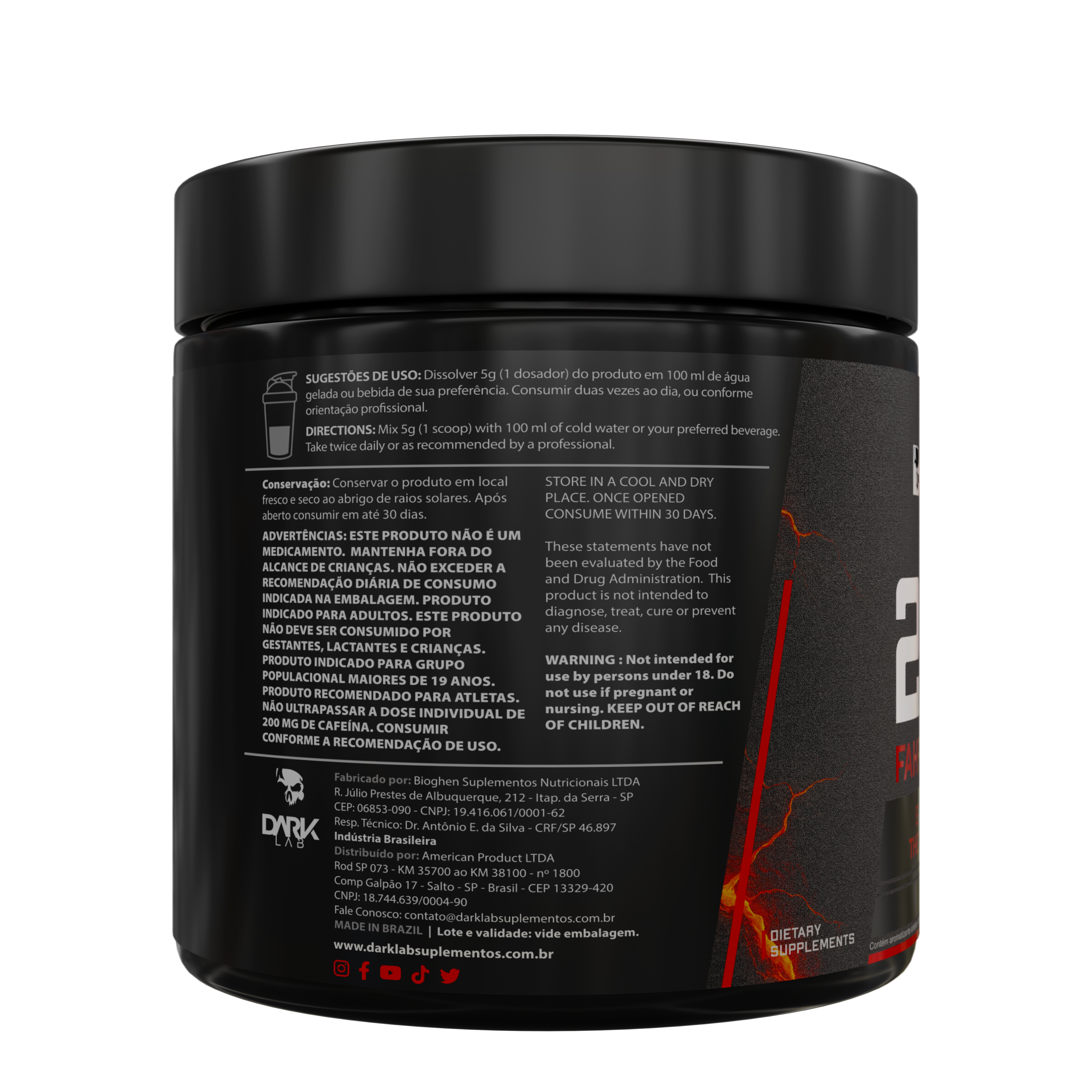 212 FAHRENHEIT 200G DARK LAB