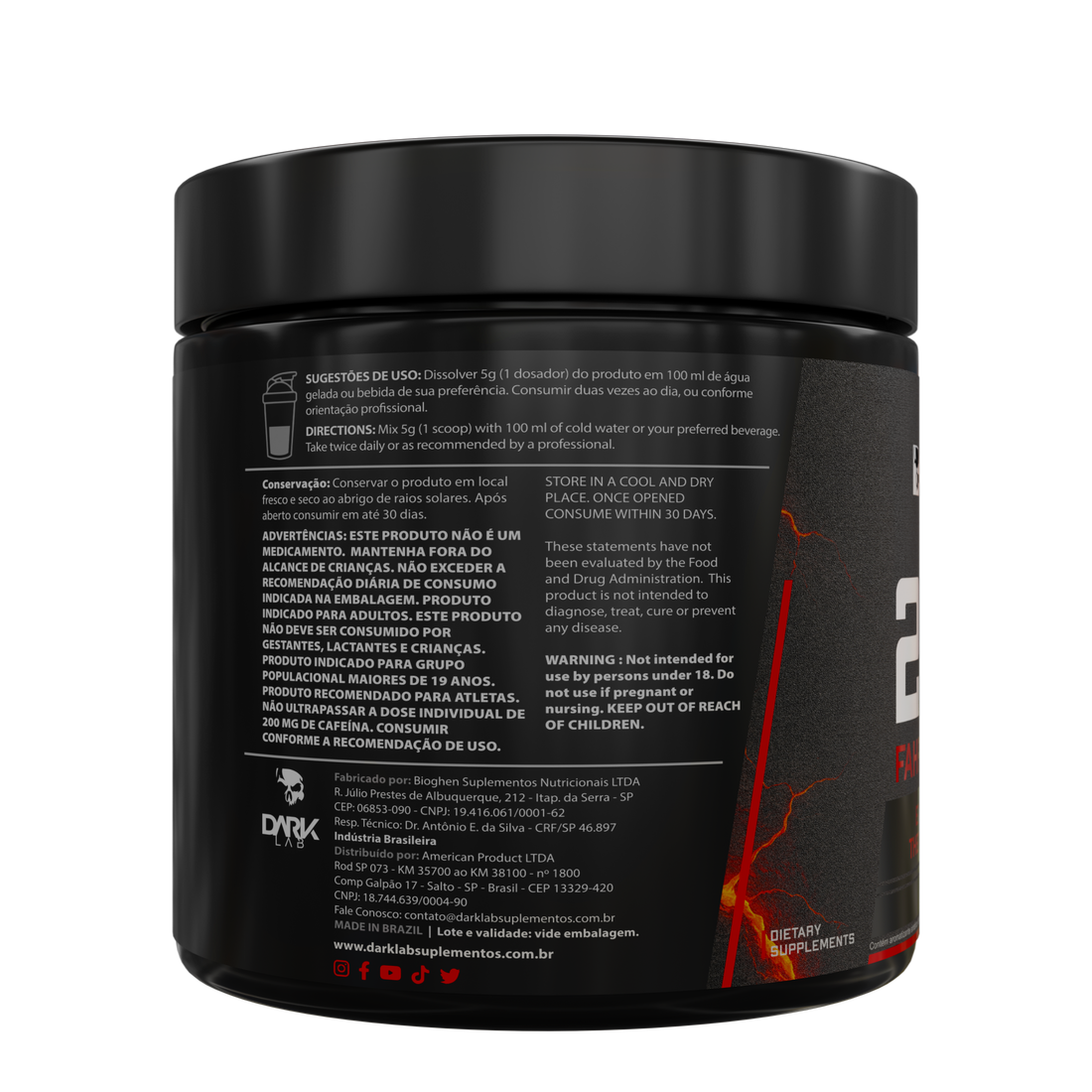 212 FAHRENHEIT 200G DARK LAB | Dark Lab