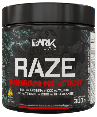 Raze Underground Pre Workout 300g Dark Lab