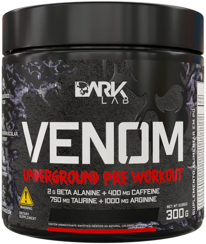 Pré-Treino Venom Underground Pre Workout 300g - Dark Lab