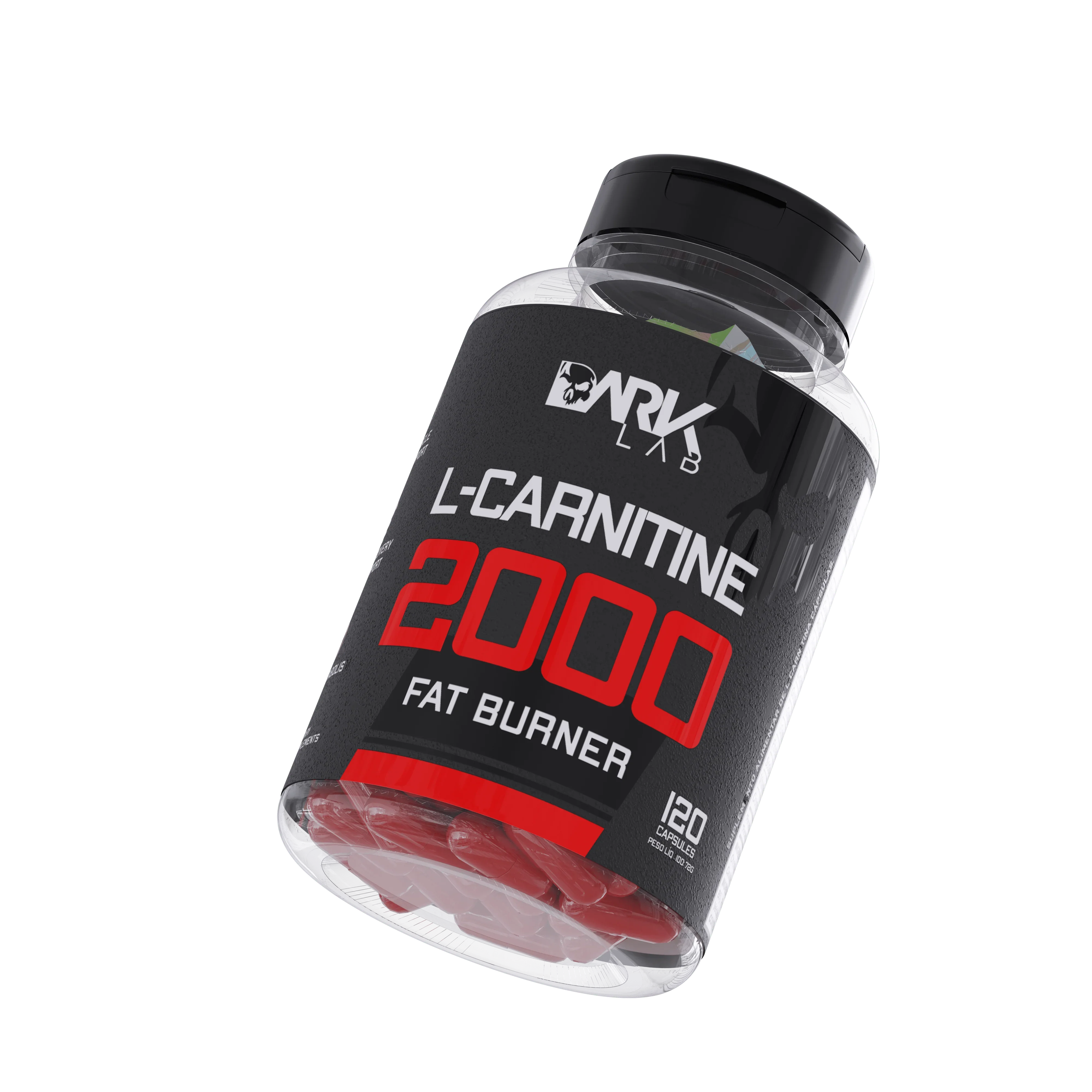 L-carnitina 2000mg 120 Cápsulas Dark Lab