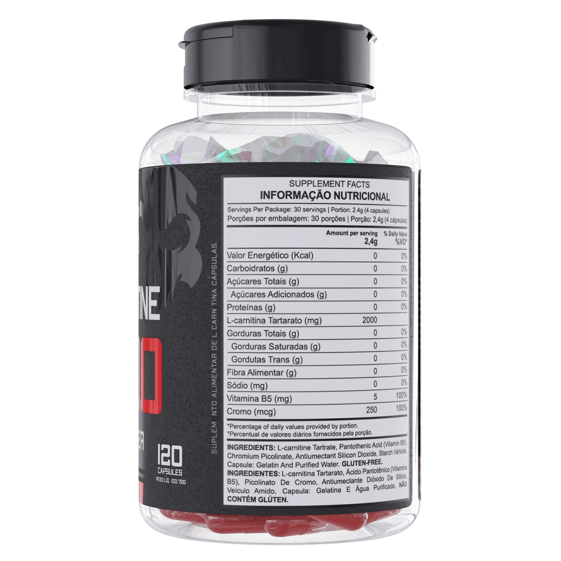 bula l carnitina L Carnitina 2000mg com 60 Cápsulas bula l carnitina L Carnitina 2000mg com 60 Cápsulas