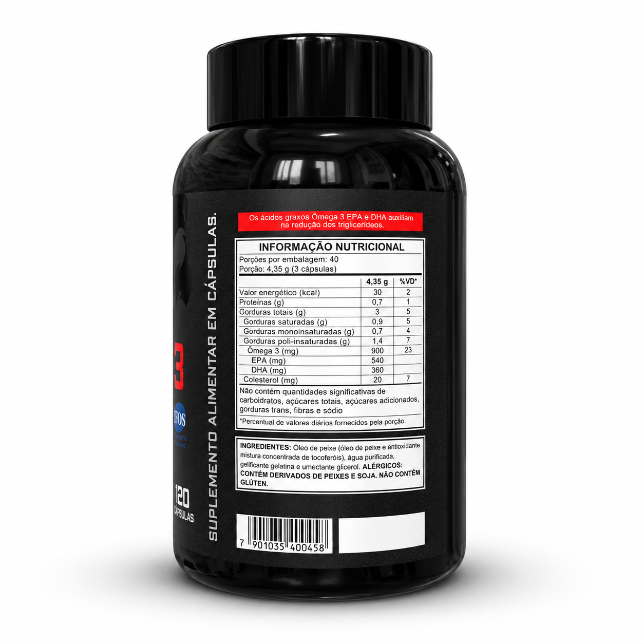 Dark Evolution | Creatina + Belanina, Magnésio, Whey & Omega Plus