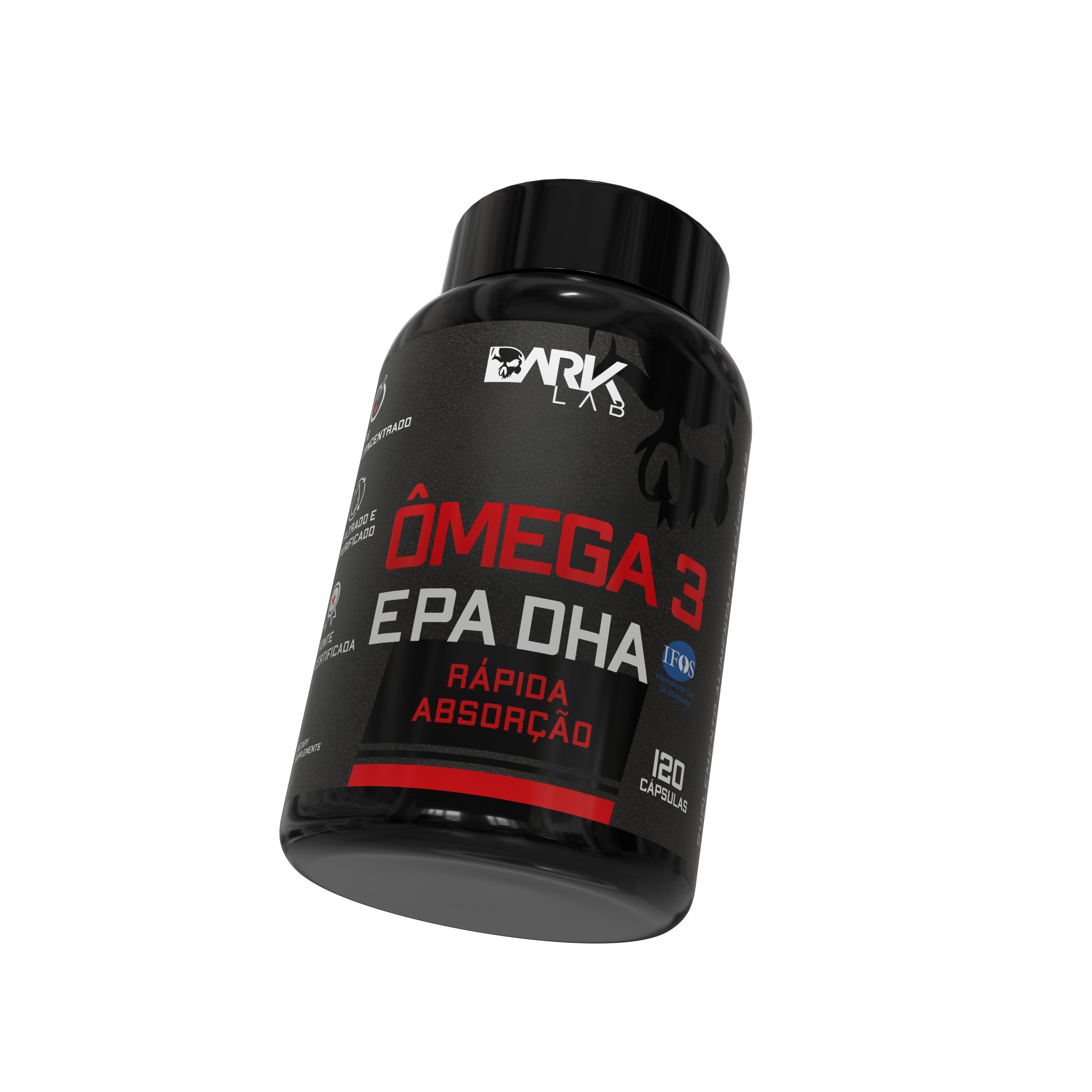 Ômega 3 Dark Lab | Saúde e Performance Diária
