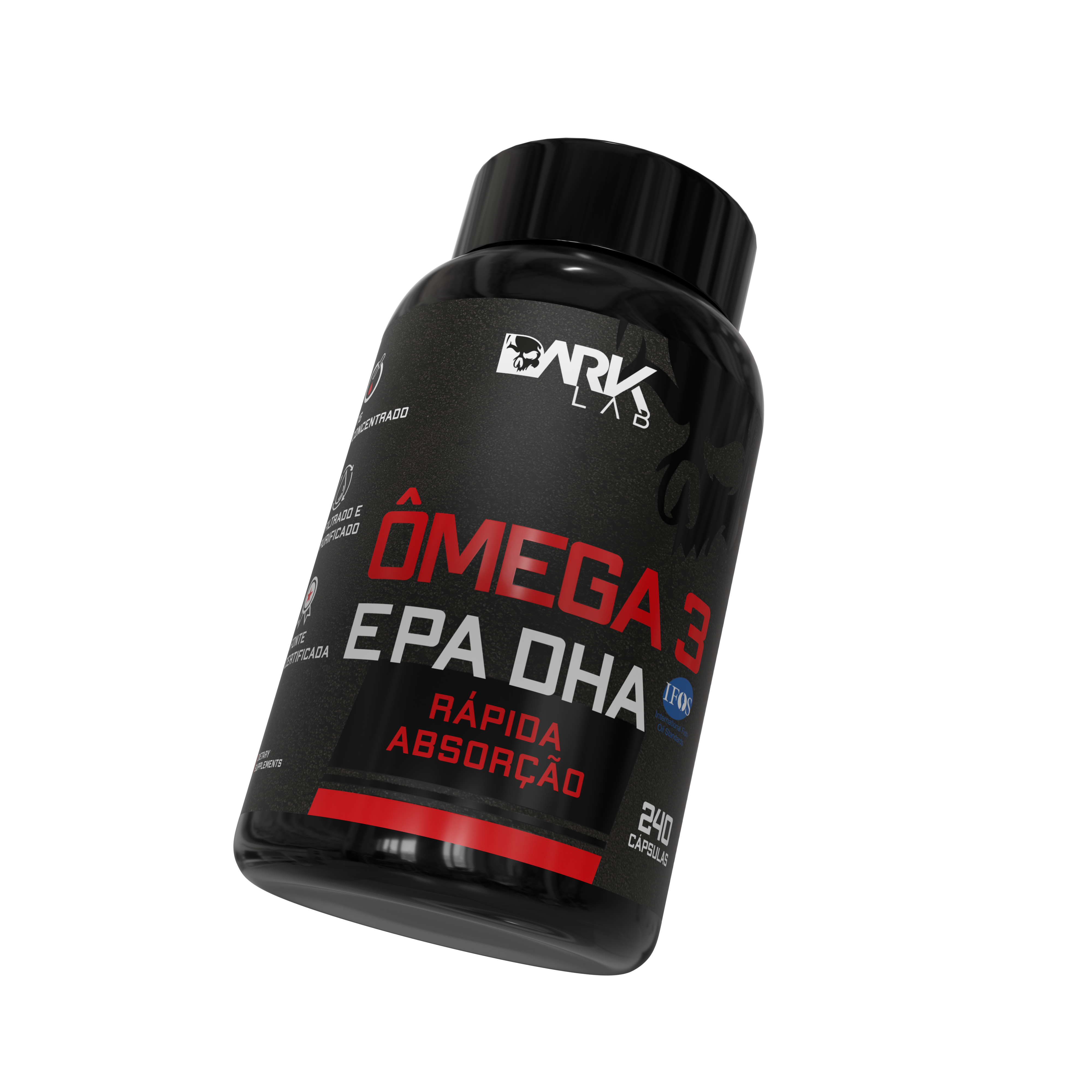 Ômega 3 Dark Lab | Saúde e Performance Diária
