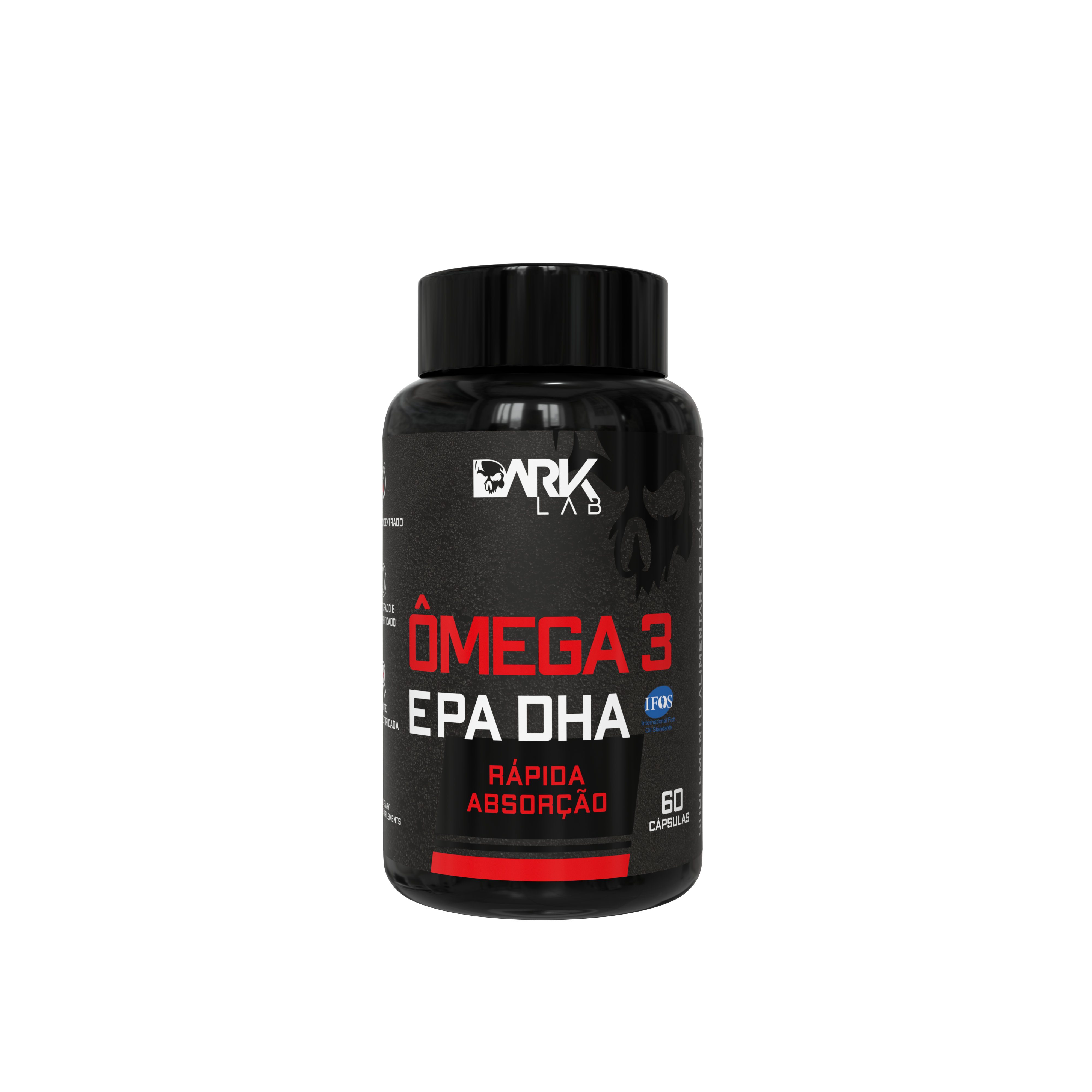 Ômega 3 Dark Lab | Saúde e Performance Diária
