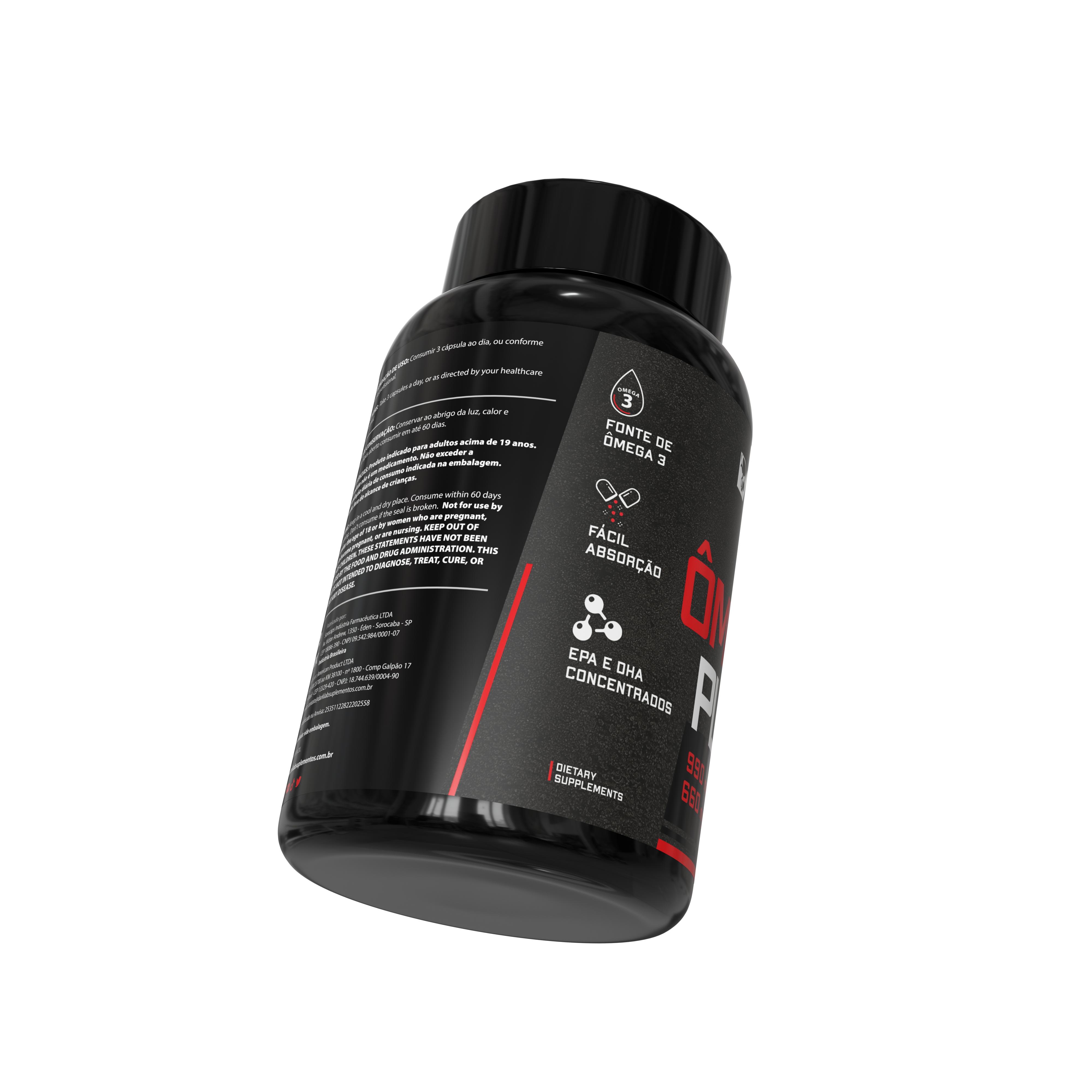 Ômega Plus Dark Lab | Equilíbrio letal