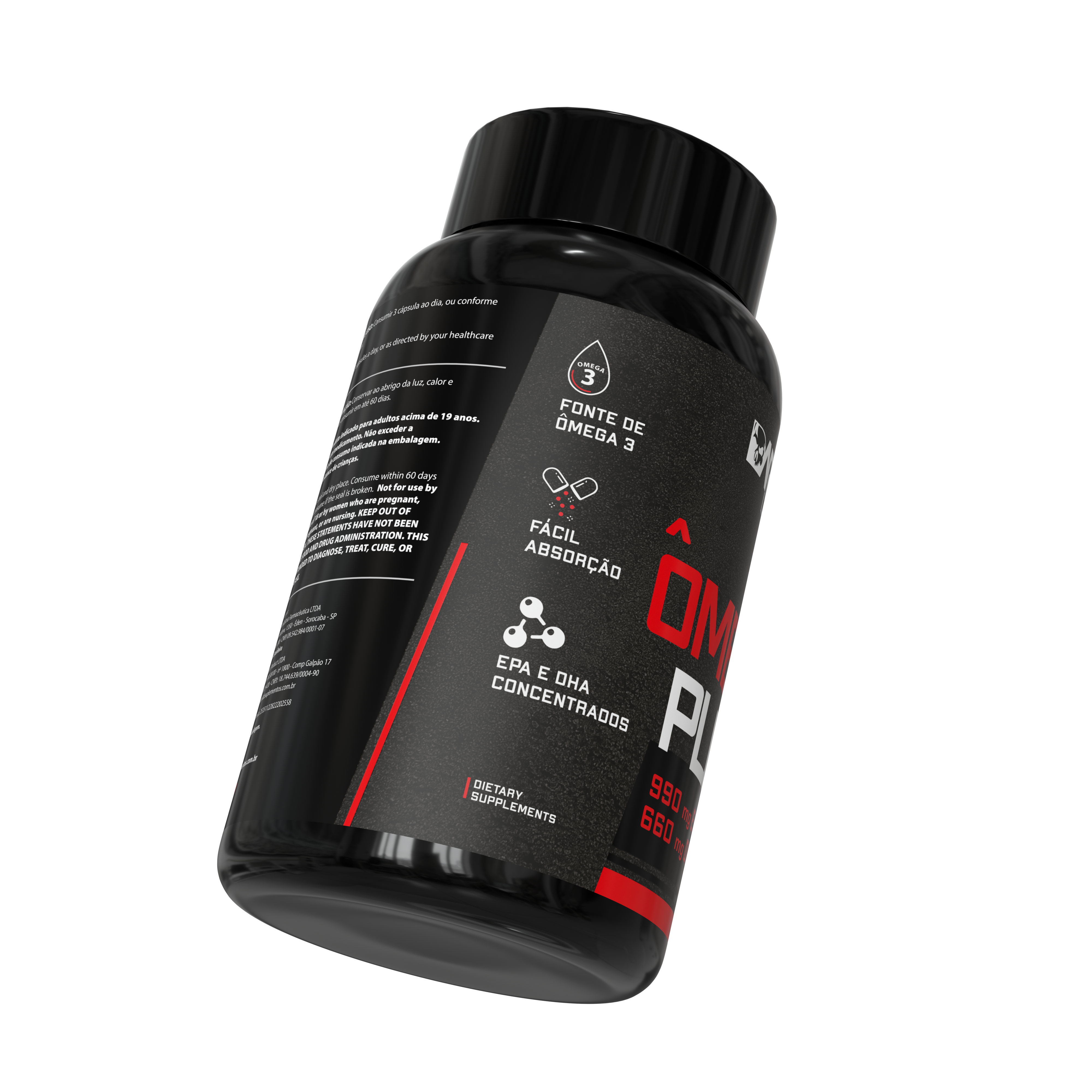 Ômega Plus Dark Lab | Equilíbrio letal