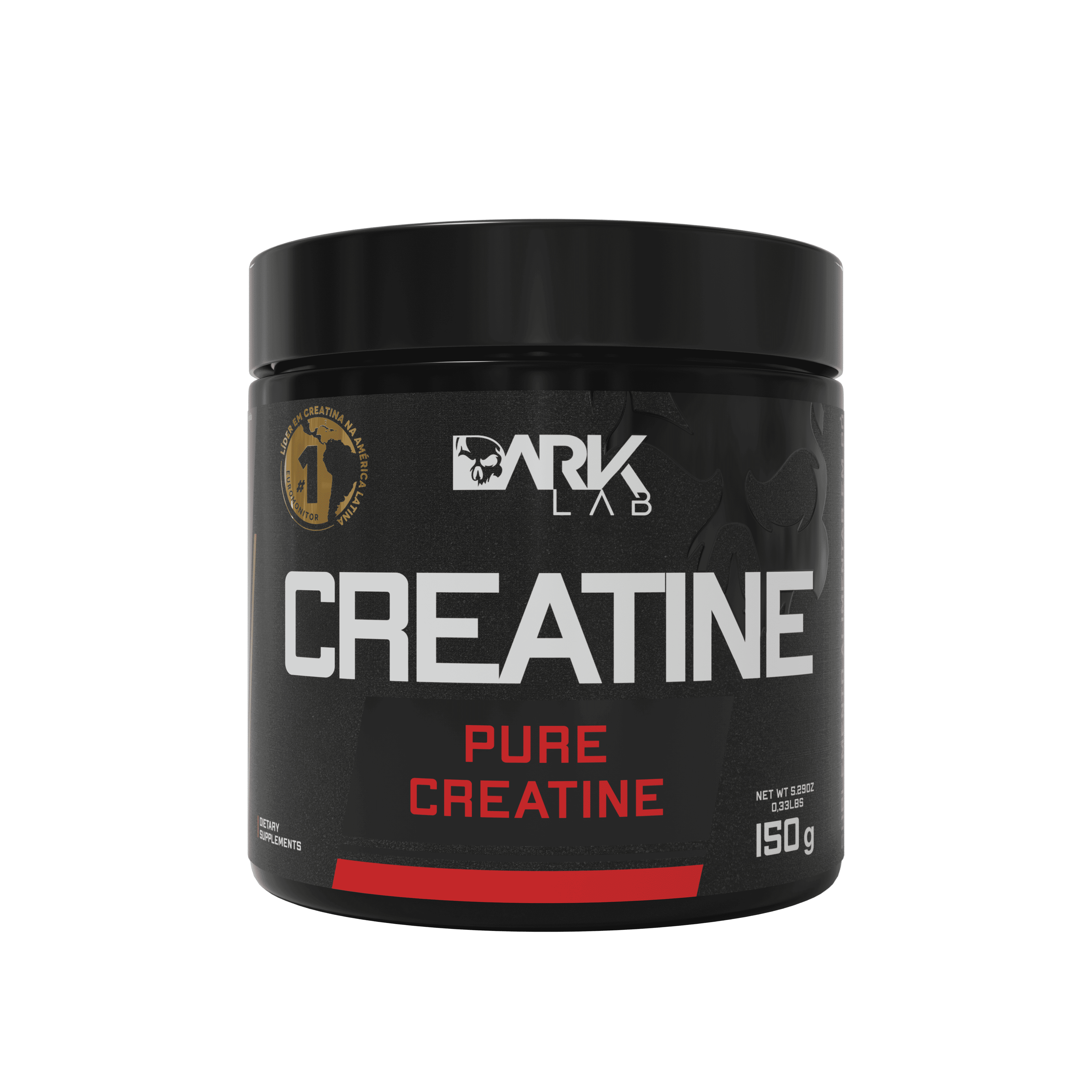 Creatina Pura 150g Dark Lab | 100% Pura e Aprovada
