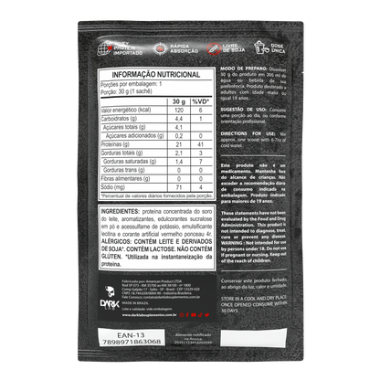 100% Whey Protein sache 30g Dark Lab