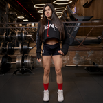 Moletom Cropped Feminino - Dark Lab