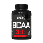 Pote de 36g com 60 cápsulas de BCAA da marca Dark Lab