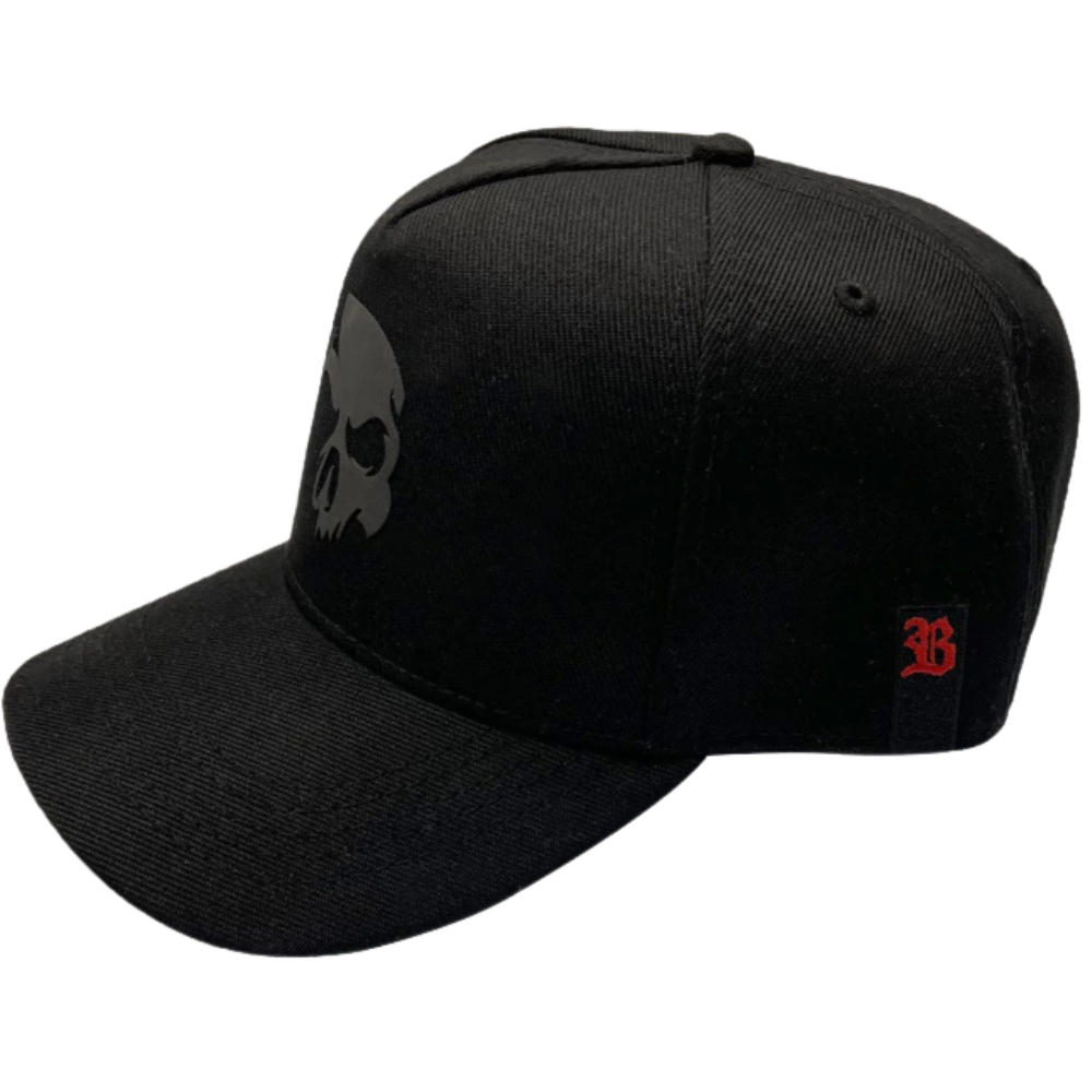 Boné Snapback da marca Dark Lab visto de lado 