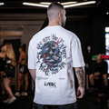 Camiseta Snake Branca - Dark Lab