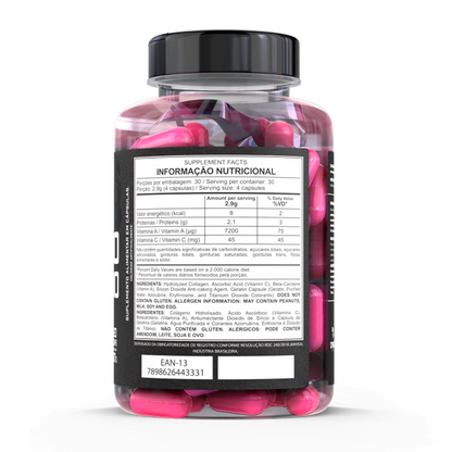 Kit 3 Colágeno Hidrolisado 120 Capsulas - Dark Lab