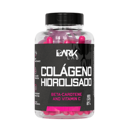 Magnésio Inositol 300g + Colágeno Hidrolisado 120 Capsulas Dark Lab