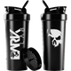 Coqueteleira Shaker Caveira Preta 700ml com Rede - Dark Lab