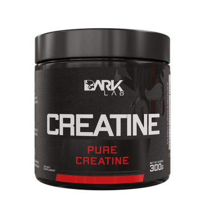 Pote de 300g de creatina pura da dark lab 