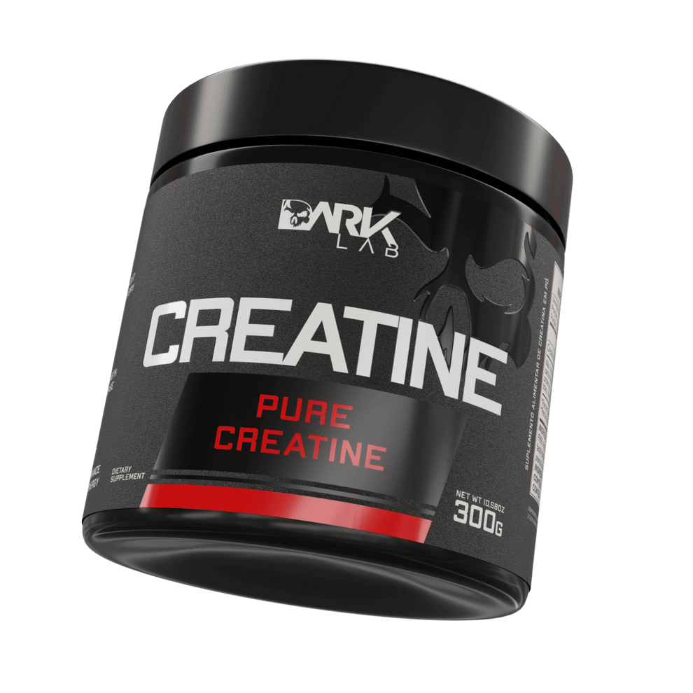 Creatina Monohidratada Pura 300g Dark Lab Sem Sabor