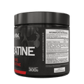 Pote com informações nutricionais da creatina pura 300g da Dark Lab 