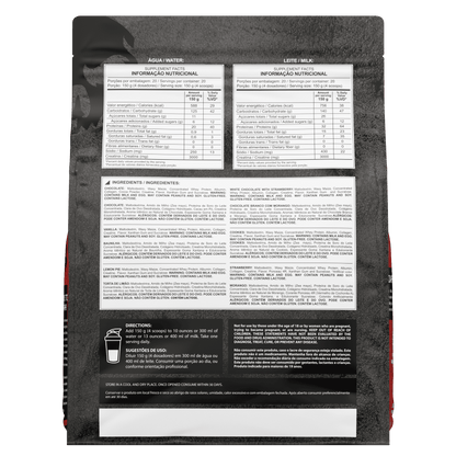 Kit Mass Extreme Dark lab | Hipercalórico + Creatina